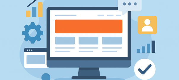 Website Layout with Data Visualization, SingleWebSolution