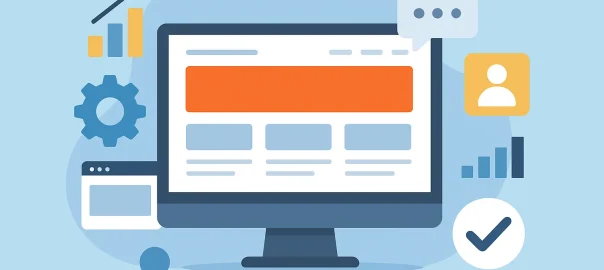 Website Layout with Data Visualization, SingleWebSolution